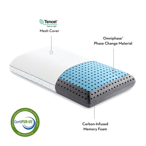 CarbonCool® + OmniPhase® Pillow