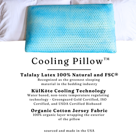 Cooling Pillow by Organix Bed